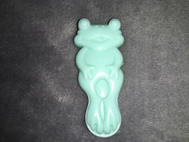 G1 My Little Pony STEAMER FROG BRUSH MINT GREEN big brother VINTAGE & RARE NICE!