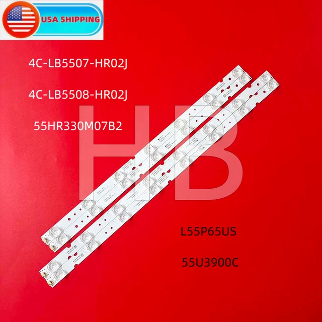 Bande de rétroéclairage LED pour téléviseur 55LW6500-CA 55LW4500-CA