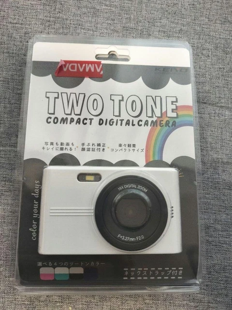 KEIYO ENGINEERING COMPACT Digital Camera Two-Tone Color Used