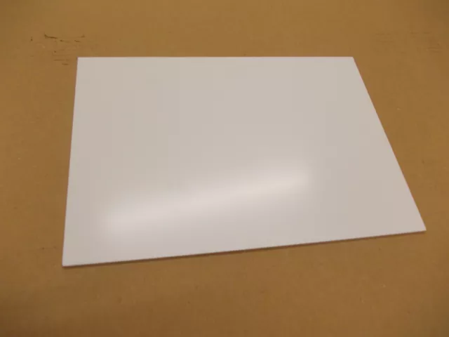 2.5 mm A3 Solid White UPVC sheet 420 mm x 297 mm Cladding-splashbacks-etc.