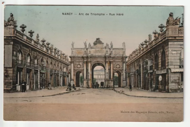NANCY - Meurthe & Moselle - CPA 54 - Arc de Triomphe rue Heré