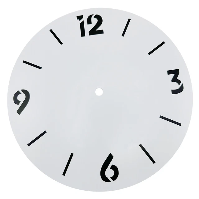 Quadrante Alluminio 243 Mm Numeri Romani Orologio Da Tavolo Classico Con Quadrante In Alluminio - AMS Modello Quadrante Di Ricambio Per Orologio Al Quarzo
