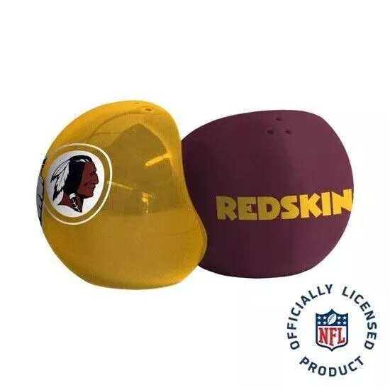 NFL Washington REDSKINS NO COMMANDERS Salt & Pepper Shaker Tailgate Party