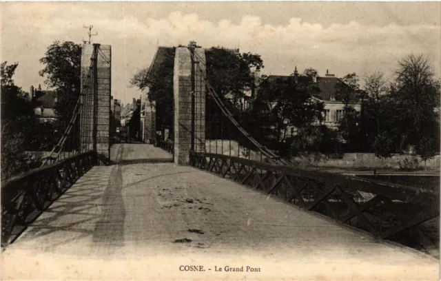 CPA COSNE - Le Grand Pont (293064)
