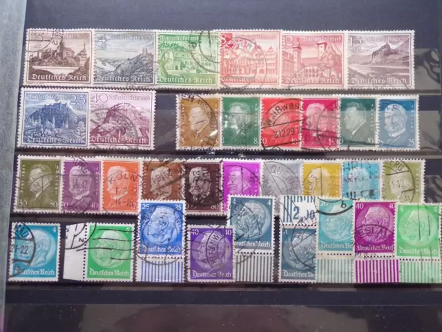 kl Lot Briefmarken   Deutsches Reich,  Gebiete   # 16