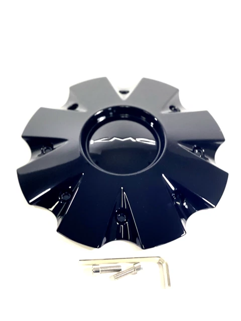 KMC KM651 Slide Gloss Black Rim Wheel Center Hub Cap 841L210S1 S1904-04 (1 CAP) 3