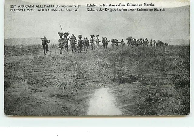 Est Africain Allemand - Echelon de Munitions d'une Colonne en Marche - 11192