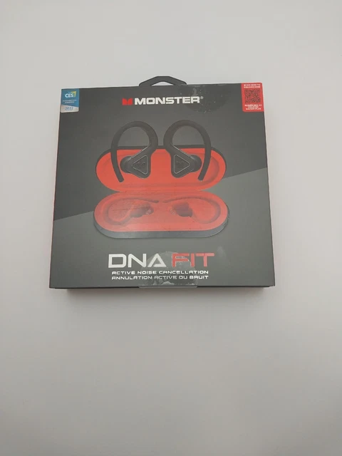 NEW -- Monster DNA Fit Wireless Bluetooth Earbuds Noise Cancelling Earbuds