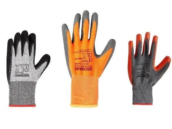 Gants de travail professionnels Werckmann Résistants en latex ou nitrile Unisex