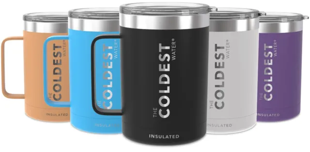 The Coldest Coffee Mug - Stainless Steel Super Insulated Travel Mug- 10 oz