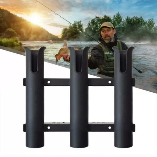 3 fach Bootsrutenhalter Rutenhalter Rod Holder Angelrutenhalter für Bootsruten