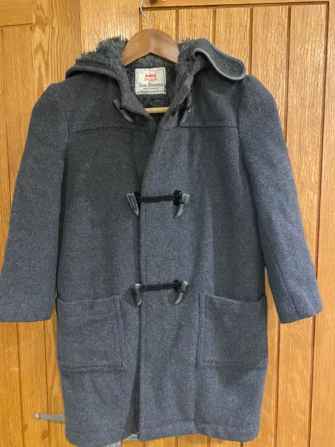 Beau Brummel Grey Duffle Coat Age 8