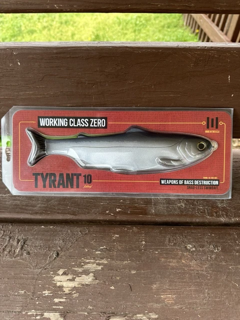 WORKING CLASS ZERO Tyrant 10 Lure $450.00 - PicClick