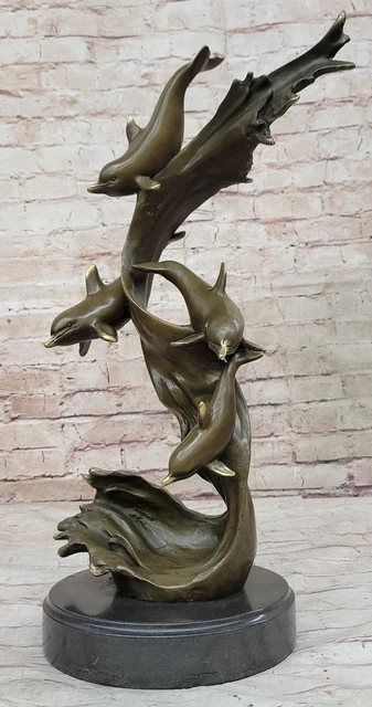 2 Pièces Décor Carpe En Résine Dorée - Figurine Murale Poisson Pour Restaurant, Salon Ou Fond Décoration Tv