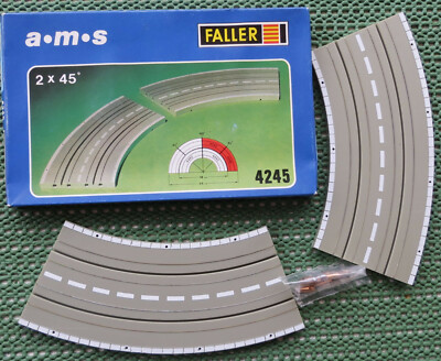 AMS Faller Ams 4245 2 X Courbe 45 Degré 