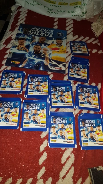 AUTOCOLLANT PANINI INTERMARCHÉ Au plus près des Bleus 27 2022 EUR 1,00