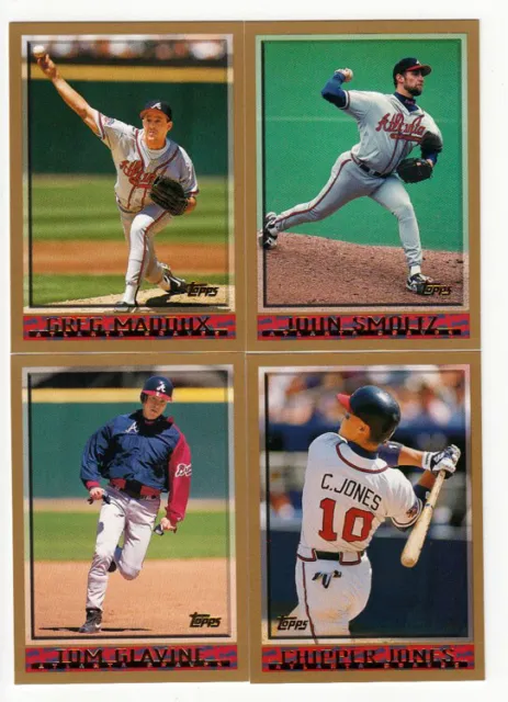 1999 Topps Baseball MLB cards - Pick your Team Set with Chrome Traded