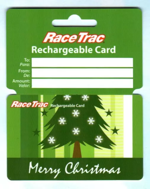 RACE TRAC Merry Christmas 2007 Gift Card ( $0 )