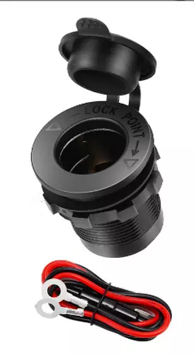 ATEC Voltmetro E Termometro Per Accendisigari Auto - Doppio Display LED Per Batteria E Temperatura - Foto 11