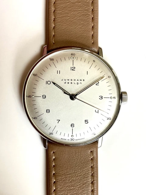 JUNGHANS MAX BILL 27.3701 Vento manuale 34 mm EUR 360 39 PicClick IT