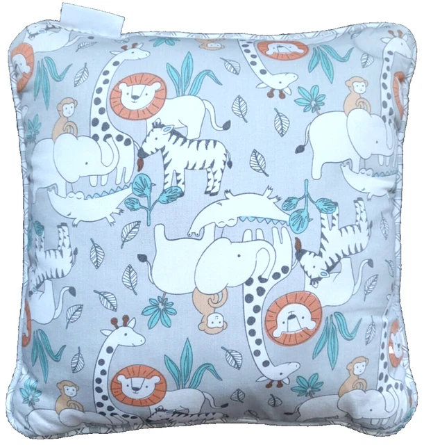 The Peanutshell Roar Lion Throw Pillow Cushion 13" Safari Adventure Peanut Shell
