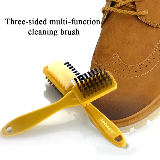 Suede Shoes Bruch Snow Boots Bruch Suit Bruch Cleaner Cleaning Brush 3 Side