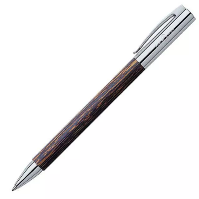 Graf Von Faber-Castell Ballpoint Pen Design Ambition 148150 Cocos Wood NEW