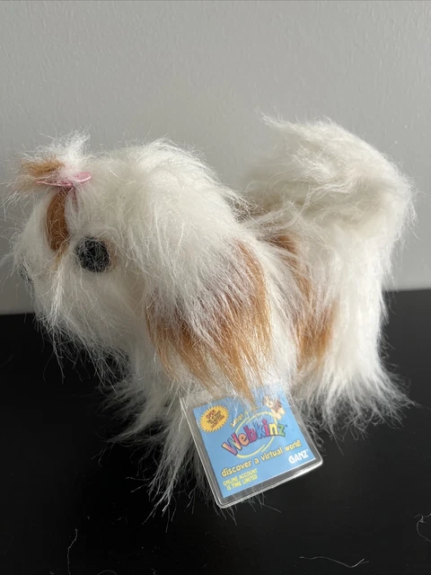 GANZ WEBKINZ PLUSH HM140 Shih Tzu Dog All Tags Brand New w Code 30.00 PicClick