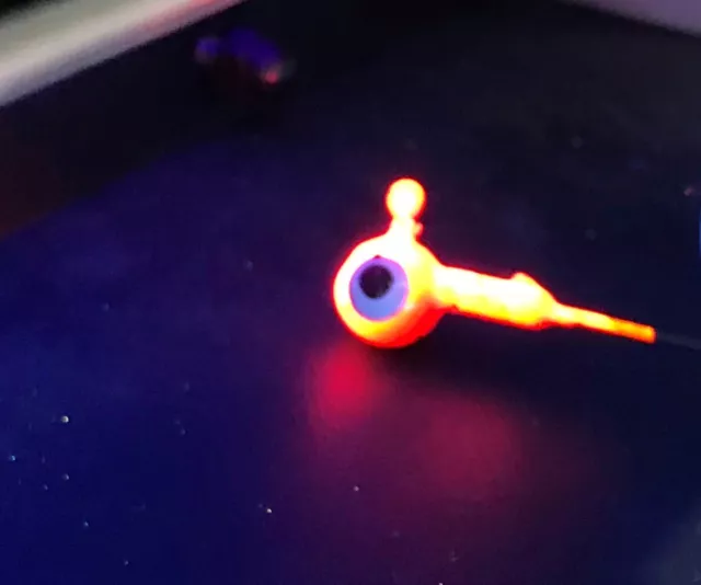 300 Stk Jighead-s UV aktiv 6/0 10g Jigkopf Jigköpfe Posten Norge Zander Hecht