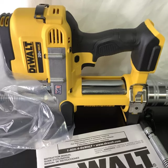 DEWALT (DCGG571B) 20 V MAX Lithium Ion Grease Gun (Tool Only) 199.99
