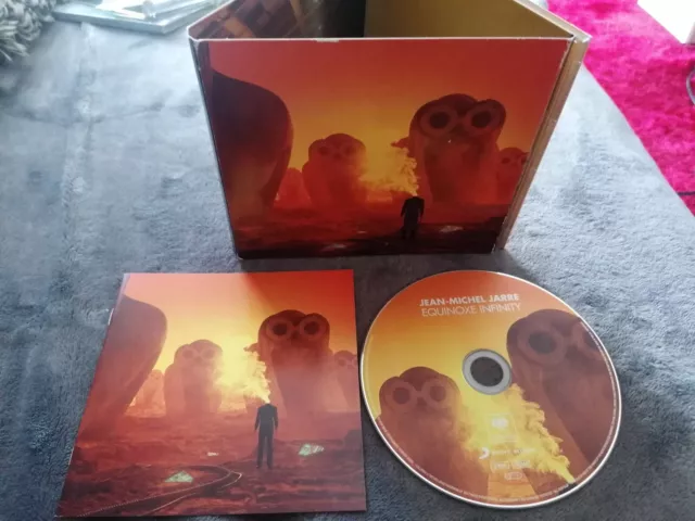 RARE Jean Michel Jarre  Équinoxe Infinity  Coffret CD The Watchers/	The Opening