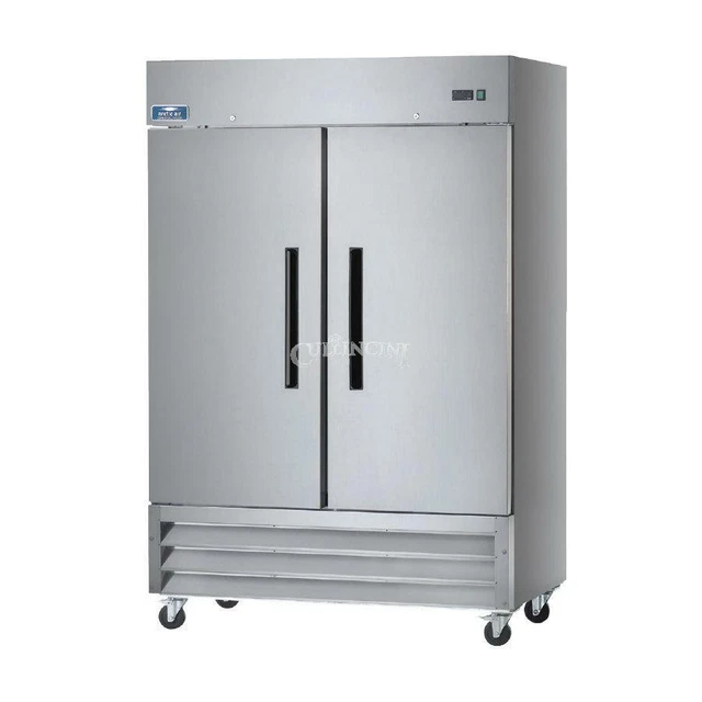 Arctic Air AF49 Commercial Double Two Door Reach In Freezer Approved Arctic Air AF49 Commercial Double Two Door Reach In Freezer Approved