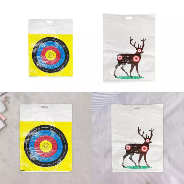 Range Archery Bag, Point Field Cover with 2 Sides, Quick Installation Target Bag