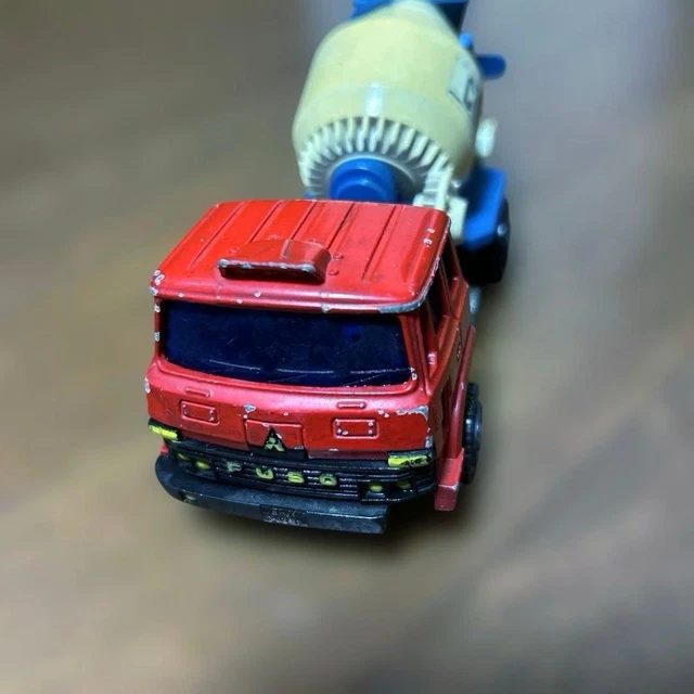 Camion Citerne Mitsubishi Fuso Shell – Yonezawa Toys – Échelle 1/56 – Vintage Japon