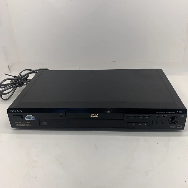 SONY CD/DVD PLAYER DVPS360 Digital Cinema Sound Home Theater 39.97