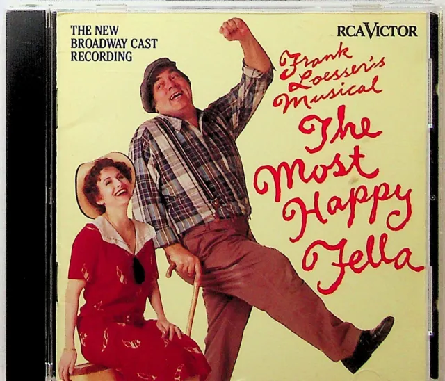 The Most Happy Fella -The New Broadway Cast Recording CD -Spiro Mallas & Hayden