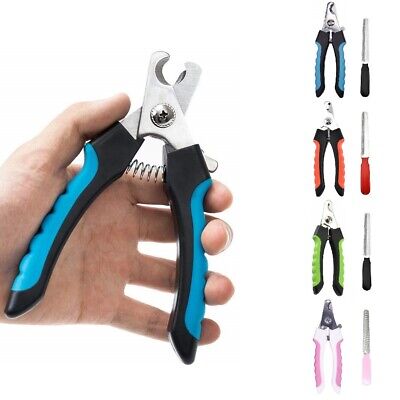 Dog Toe Nail Claw Clippers Professional Cat Pet Safe Trimmer Scissor Cutter