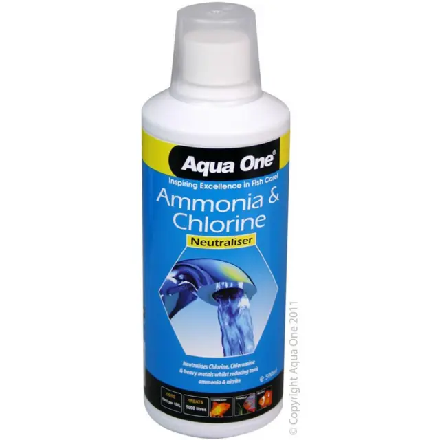 Aqua One Ammonia and Chlorine Neutraliser 500ml Treatment