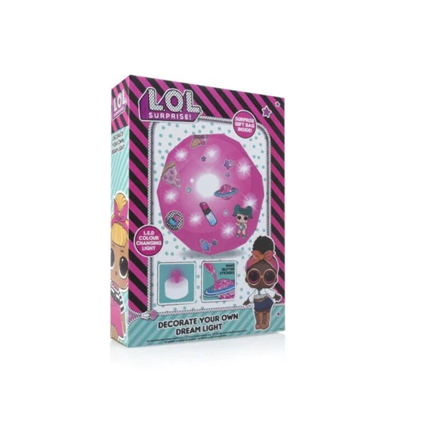 LOL SURPRISE FUN! Decorate Your Own Dream Light With LED Colour