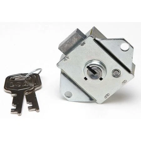 Lock Of America A-1 B5c Model 5001 Locker Lock, Bright Zinc Chromate,