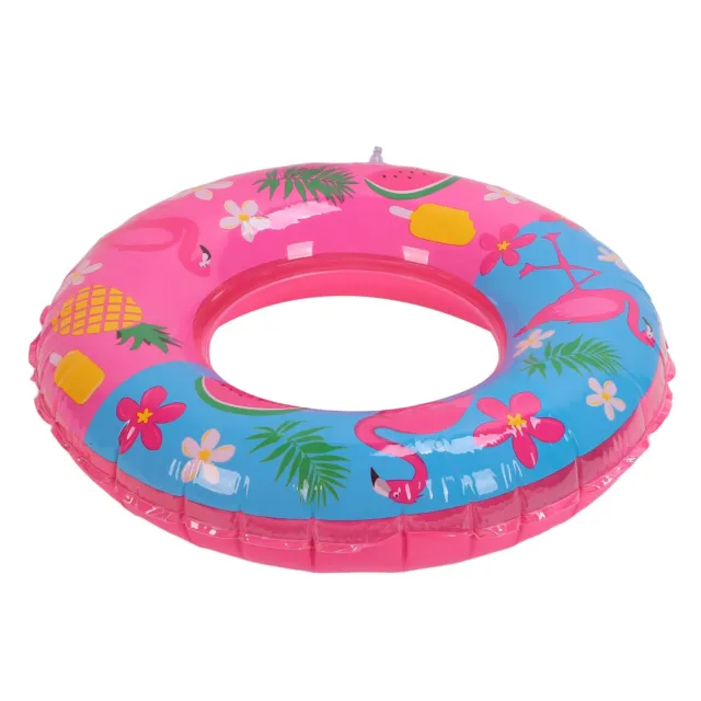 Swimming Floats Pink Flamingo Pattern Thickened Eco Friendly PVC Portable Rou VA