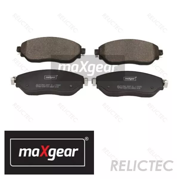 Front Brake Pads Set for Vauxhall Opel Renault Fiat Nissan:VIVARO,TRAFIC III 3