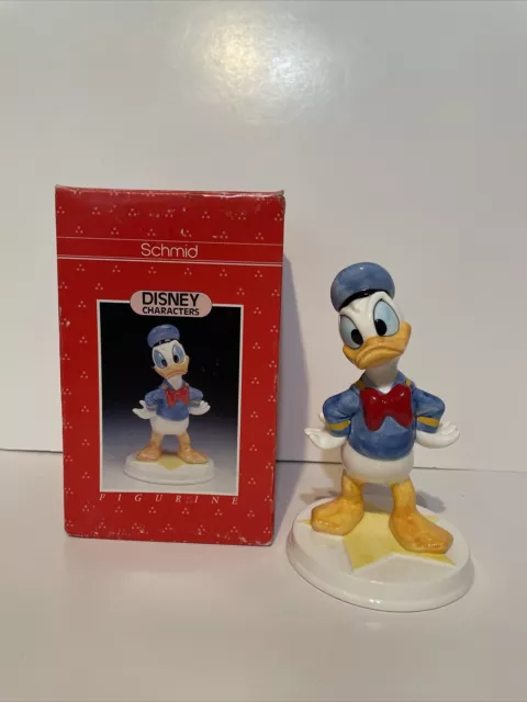 7” SCHMID Porcelain DISNEY CHARACTERS Donald Duck