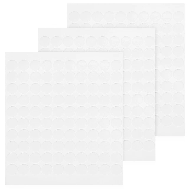 300 Pcs Entfernbarer Runder Kitt Punkt-Kitt-Aufkleber Tupfen