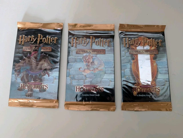 HARRY POTTER ADVENTURES At Hogwarts CCG's Booster box 36 packets in box  sealed 750.00 - PicClick UK