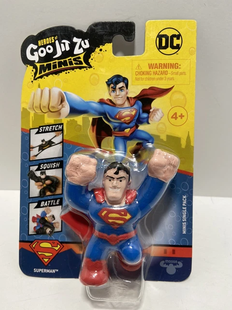 HEROES OF GOO Jit Zu Minis DC SUPERMAN Super Stetchy Figure NEW!!! EUR ...