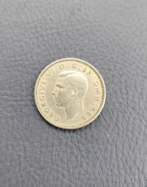 1950 Geroge VI English One Shilling Coin