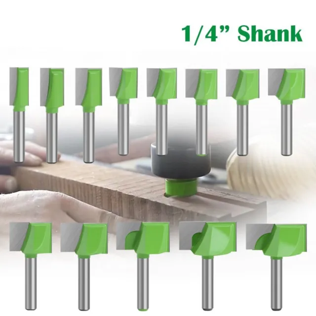 Milling Cutter Woodworking Tools Cleaning Bottom Bit Wood Carving Router Bits