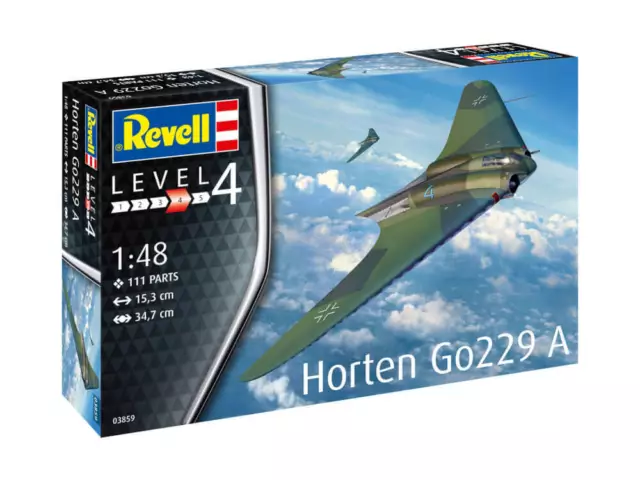 Horten Go229 A, Revell Modellbausatz