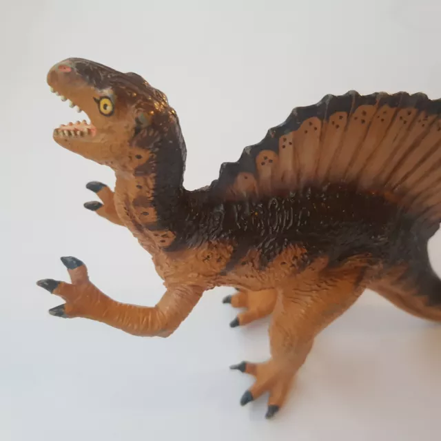 1992 Safari Carnegie Spinosaurus Dinosaur Toy Figure Plastic Jurassic 20cm VTG